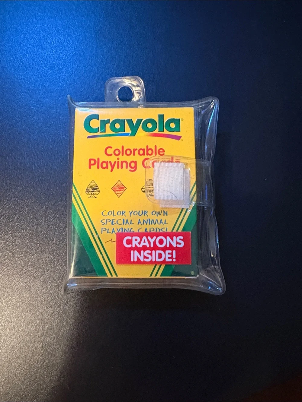 Crayola Colorable Playing Cards - Yellow